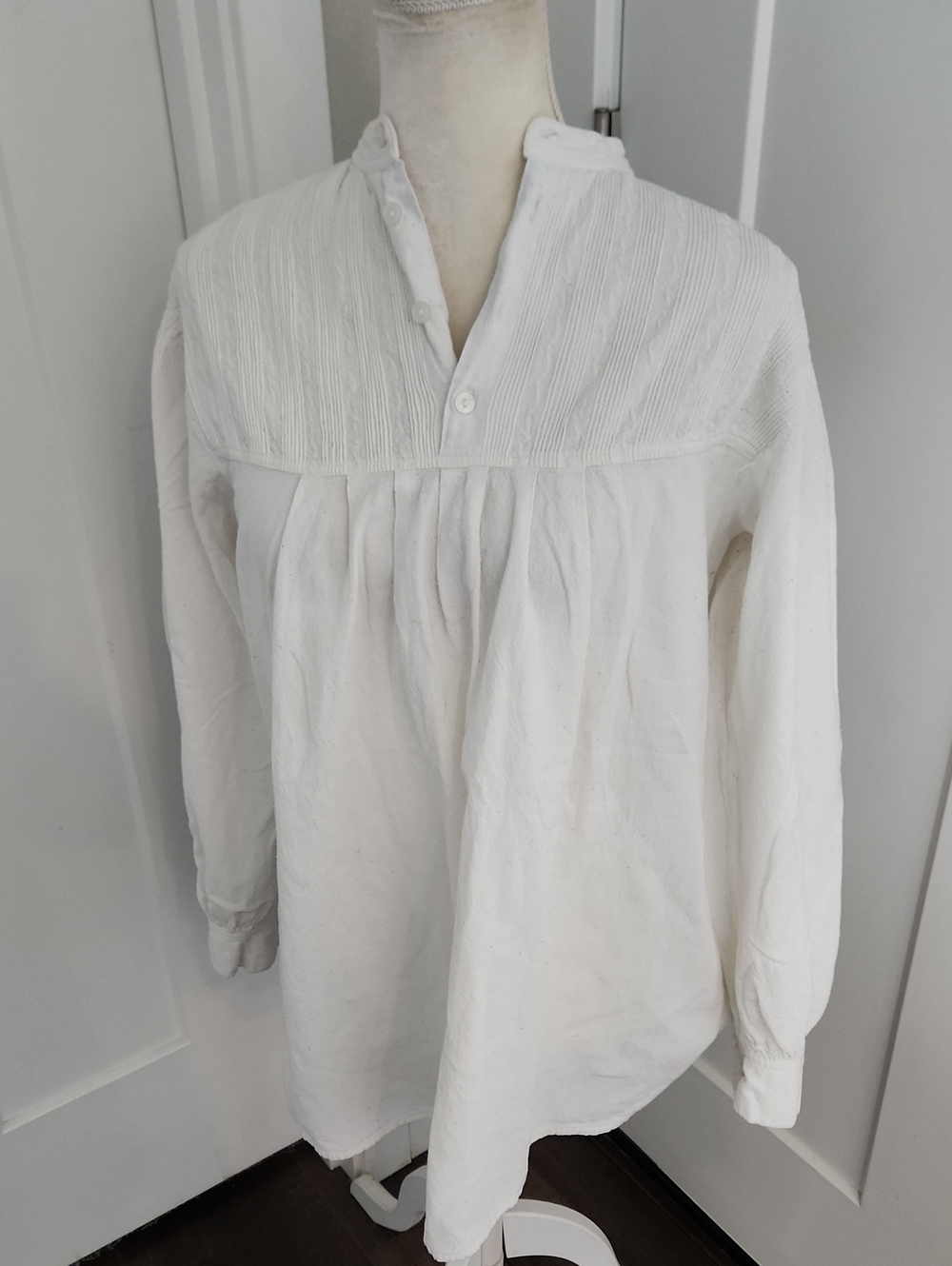 Vintage Cotton Poet Blouse